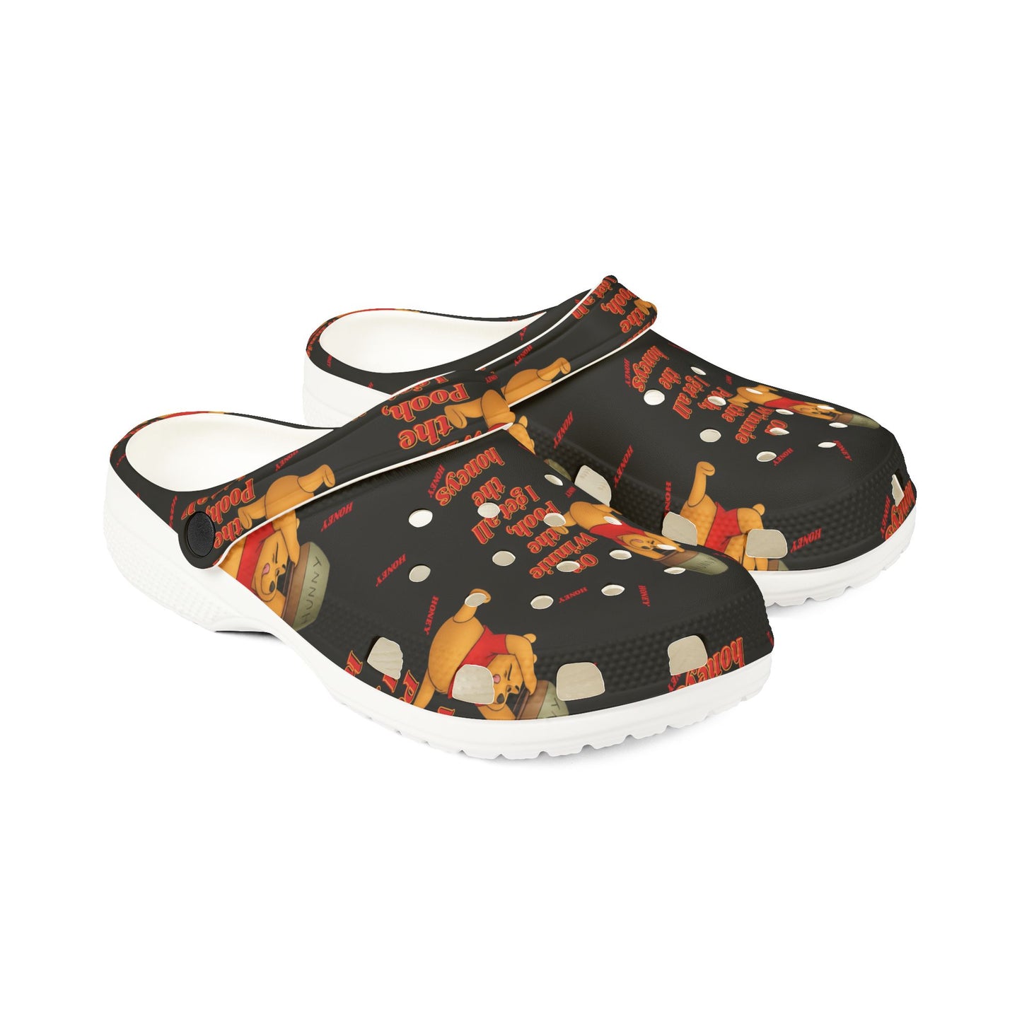 On Pooh — 'One Wink and You’re Mine' Funny Slip-On Shoes