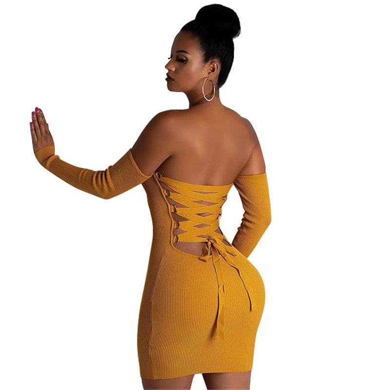 New Sexy Strapless Bodycon Dress for Women