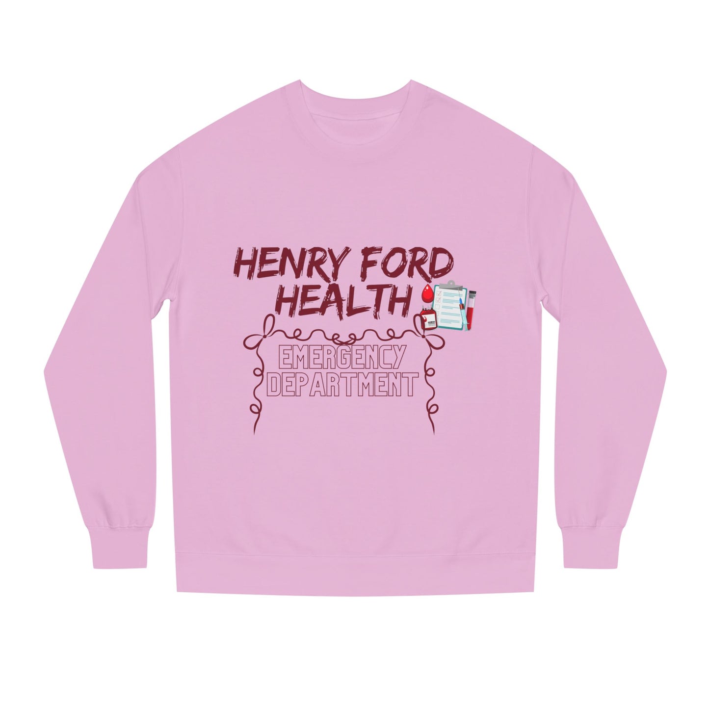 Vinetta Henry Ford Health Unisex Crew Neck Sweatshirt, Comfortable Sweater, Gift for Healthcare Workers, Casual Wear, Inspirational Apparel, [...]
