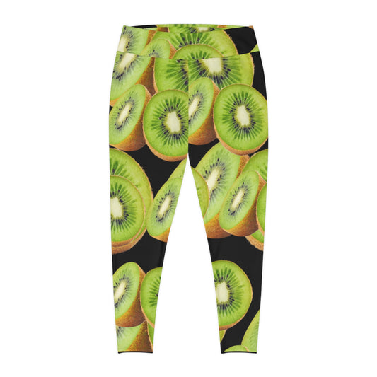 Plus Size  FRUITODY kiwi -Leggings