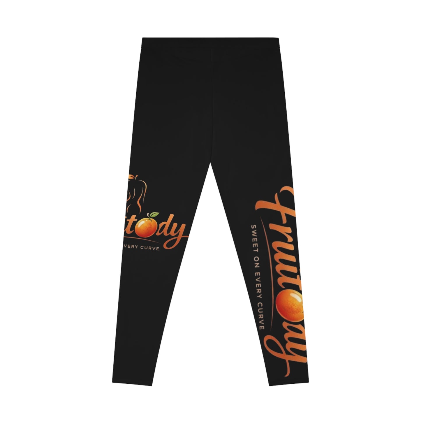 Orange FRUITODY/Stretchy Leggings