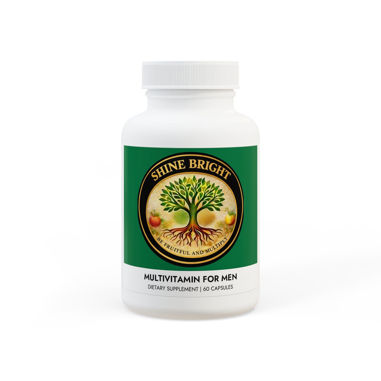 SHINE BRIGHT-Multivitamin for Men Supplement (60 Capsules)