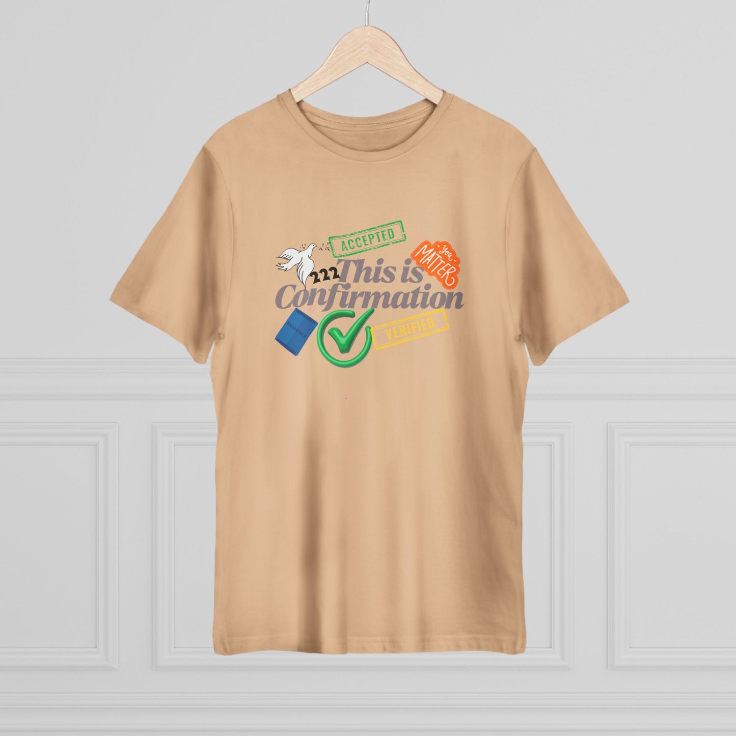 Confirmation Celebration Unisex T-Shirt - Cute Gift for Graduations, Birthdays, Anniversaries, Love, Tees for Friends