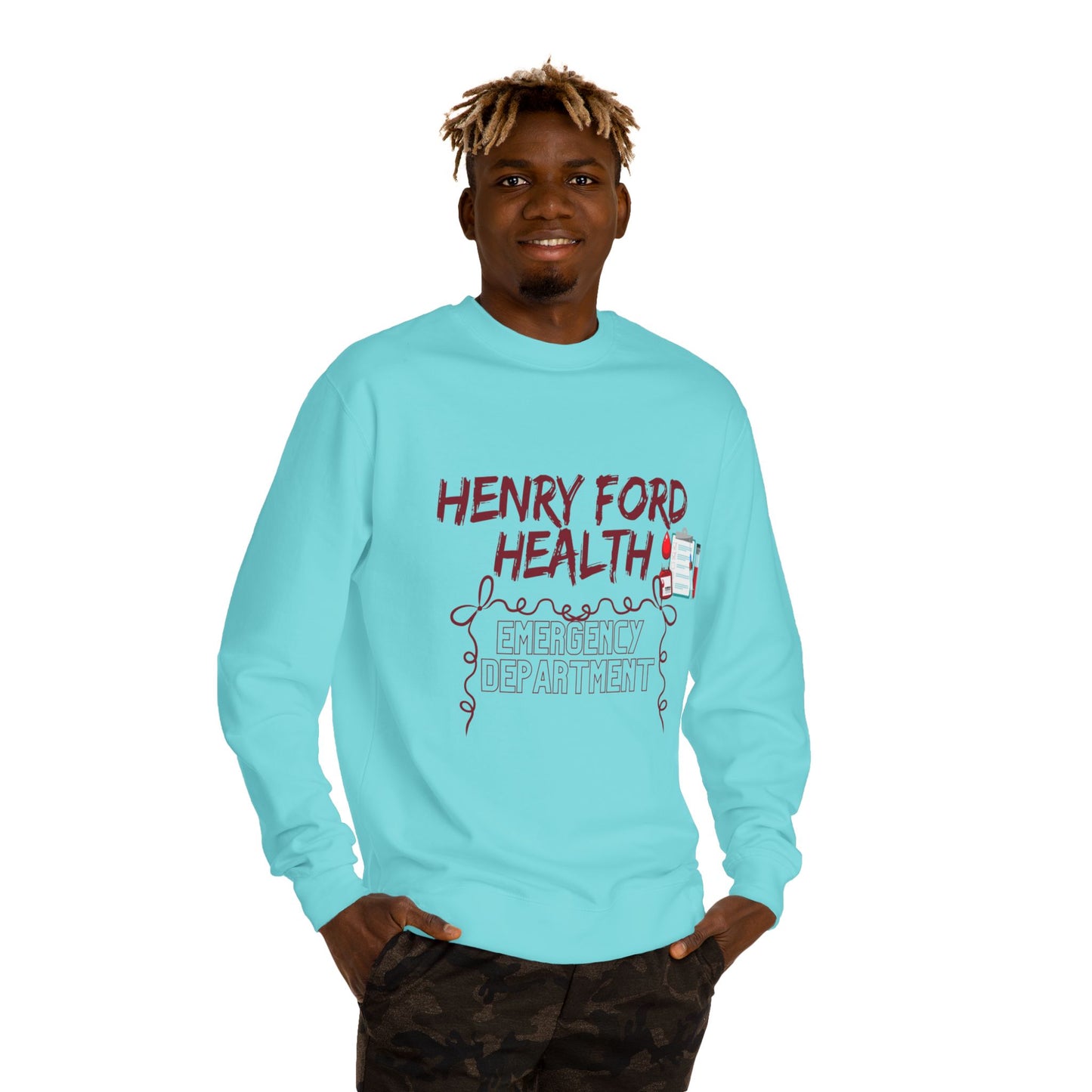Vinetta Henry Ford Health Unisex Crew Neck Sweatshirt, Comfortable Sweater, Gift for Healthcare Workers, Casual Wear, Inspirational Apparel, [...]