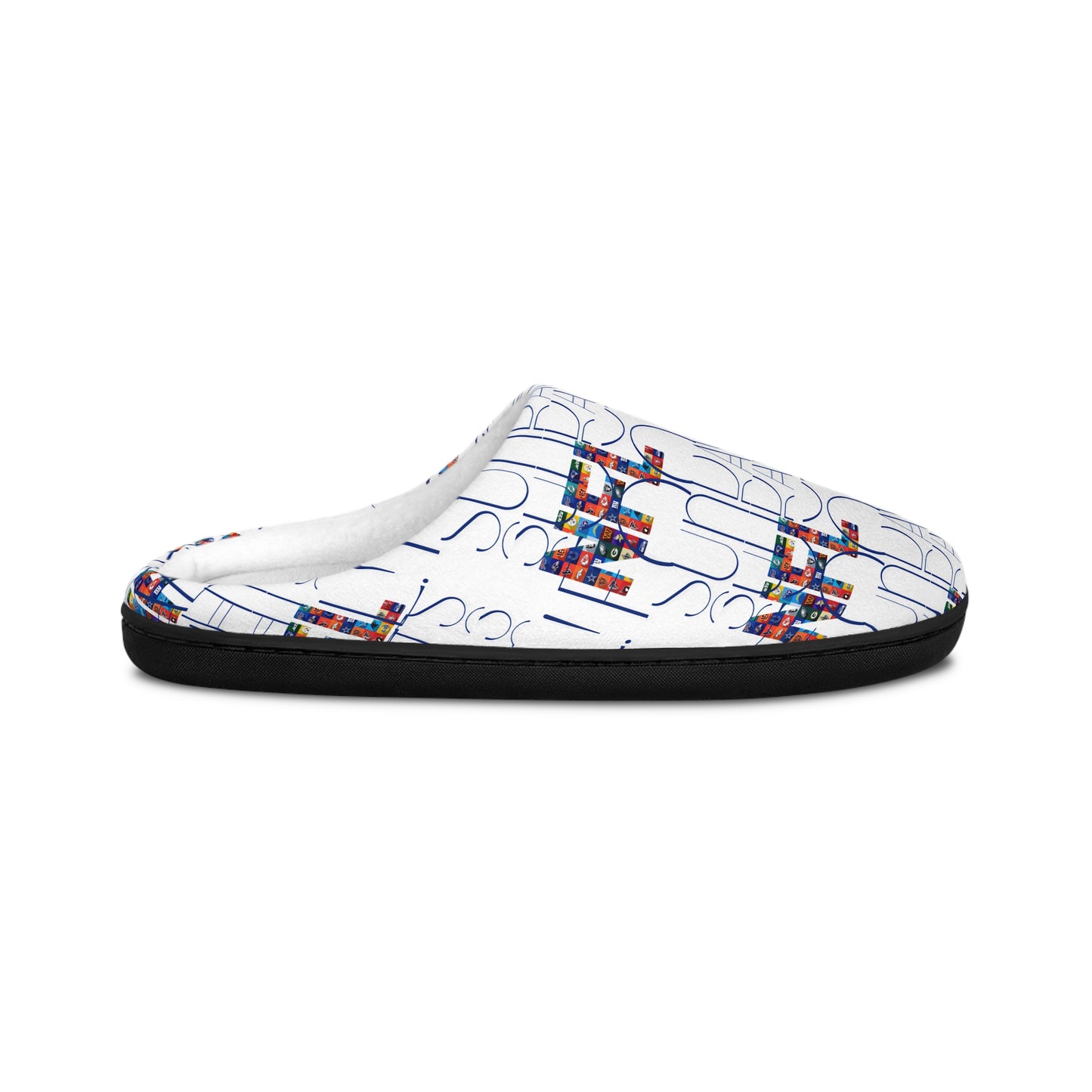 Cozy Retro Indoor Slippers – Fun Design for Relaxing Days, Gift for Men, Housewarming, Holiday Comfort, Stylish Lounging