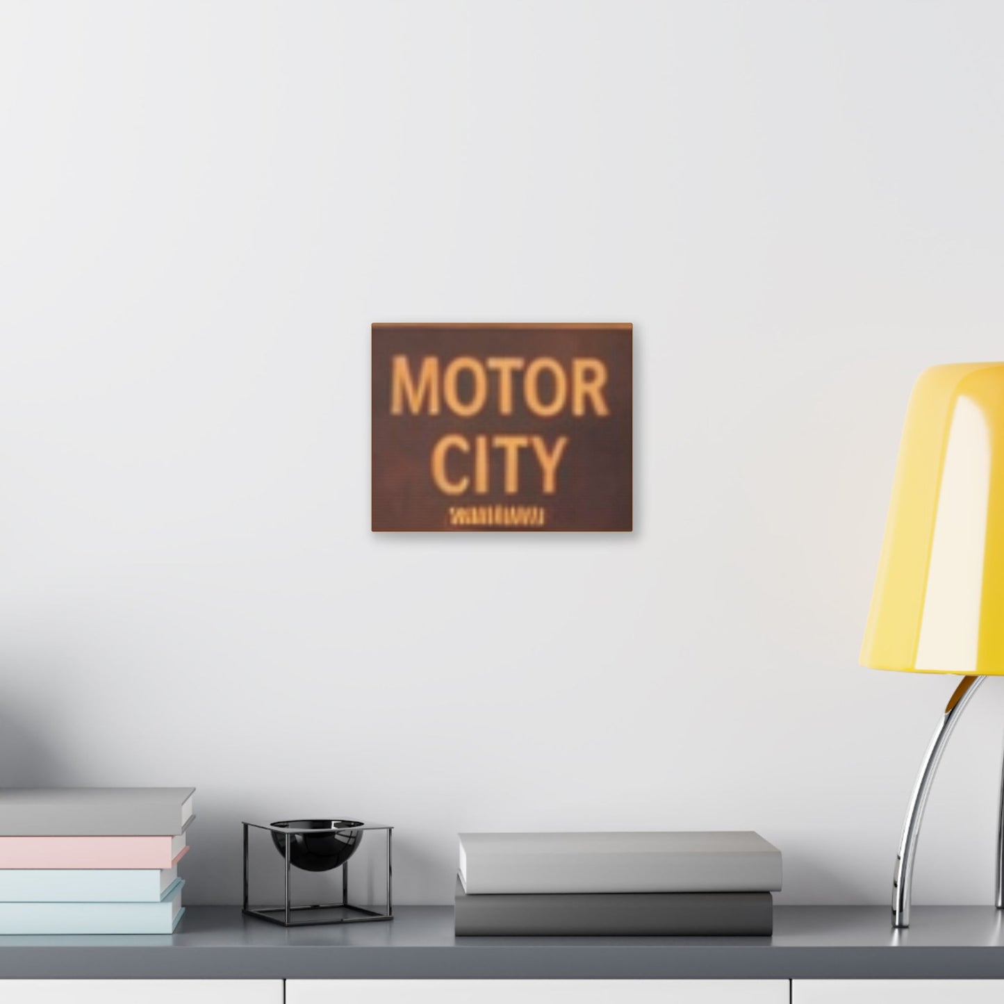 Motor City Canvas Wall Art