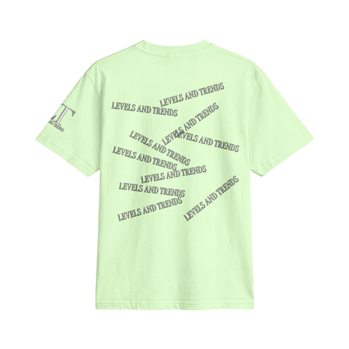 Levels and trends Active Unisex T‑Shirt — Minimal White Athletic Tee