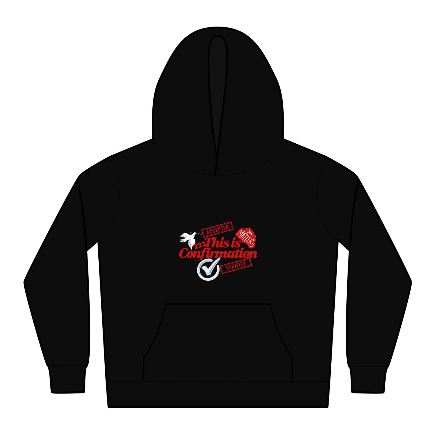 Kids Confirmation Hoodie - "This is Confirmation" Religious Youth Pullover