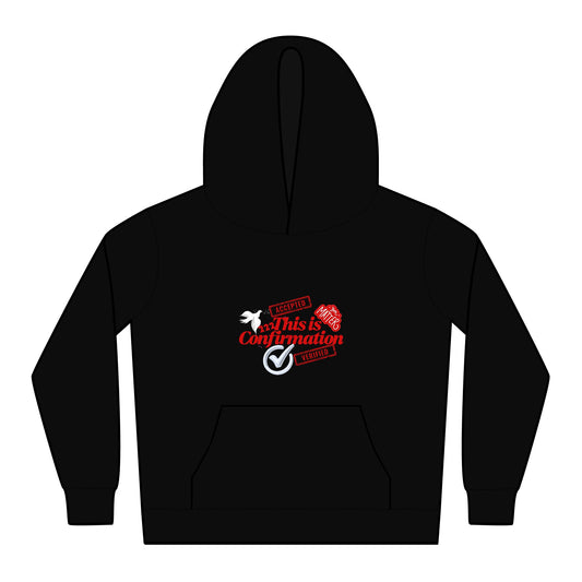 Kids Confirmation Hoodie - "This is Confirmation" Religious Youth Pullover