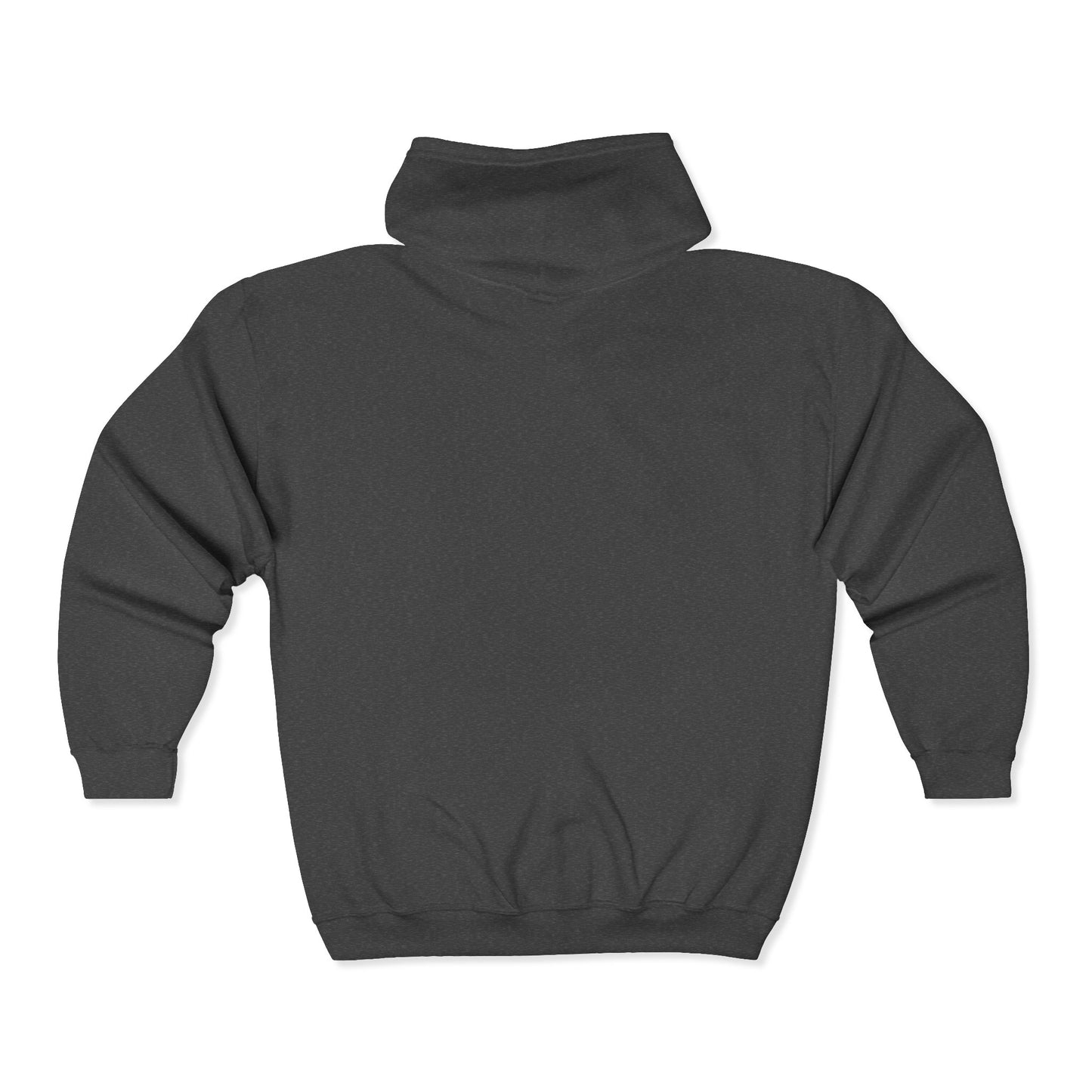 Confirmation Crew Zip Hoodie — "Read This Is Confirmation" Graphic