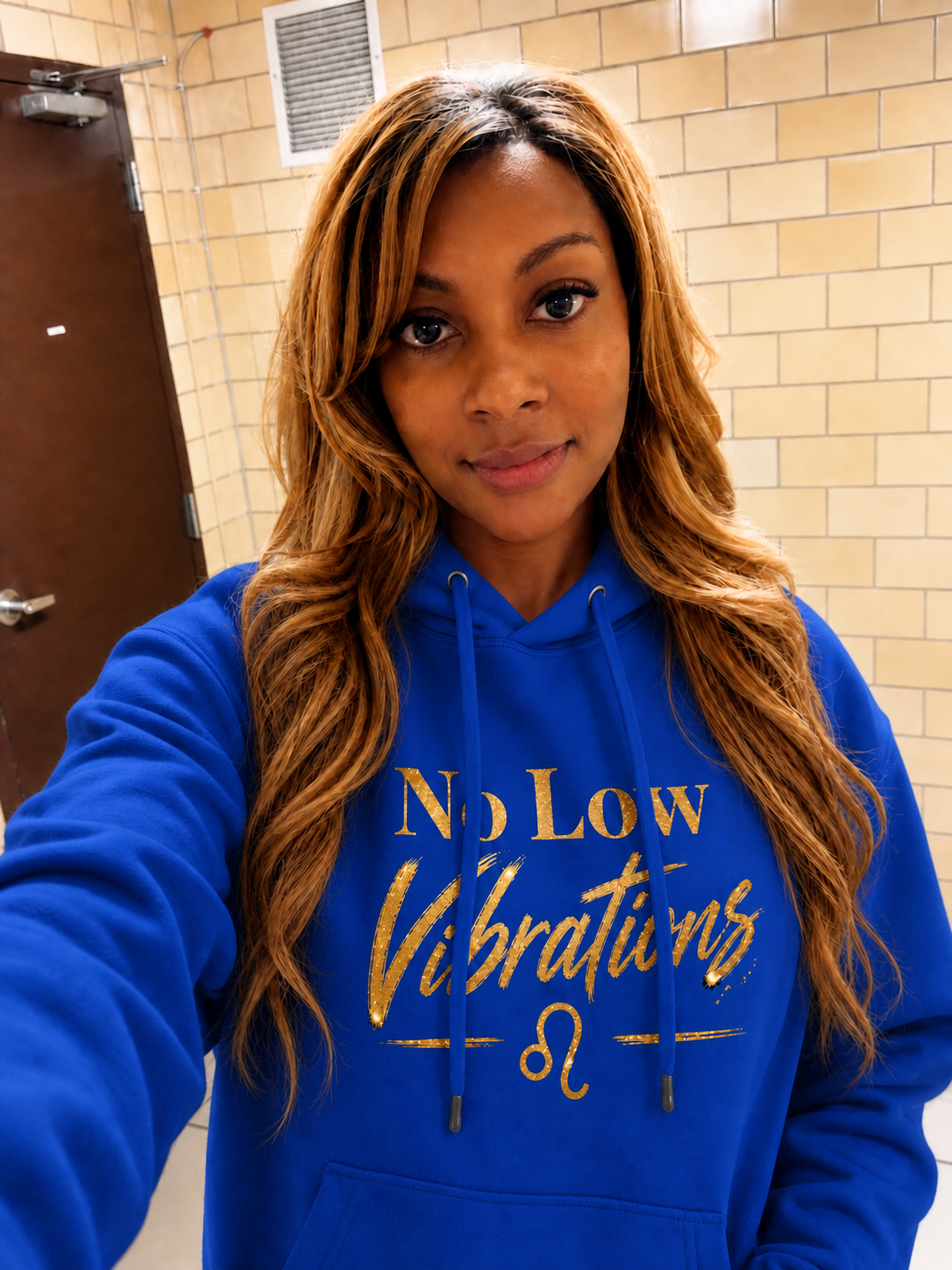 No Low Vibrations-Unisex Pullover Hoodie