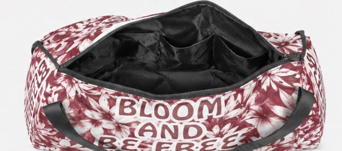 Bloom and Be Free-Sports Bag