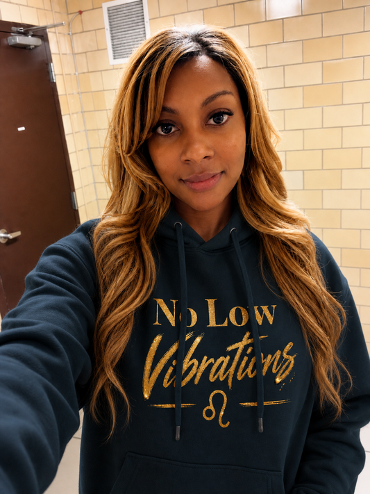 No Low Vibrations-Unisex Pullover Hoodie