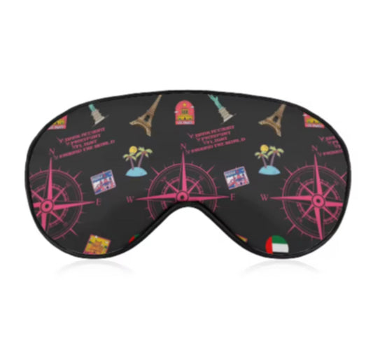 Around the world” eye mask
