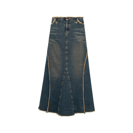Heavy Denim Skirt for Girls