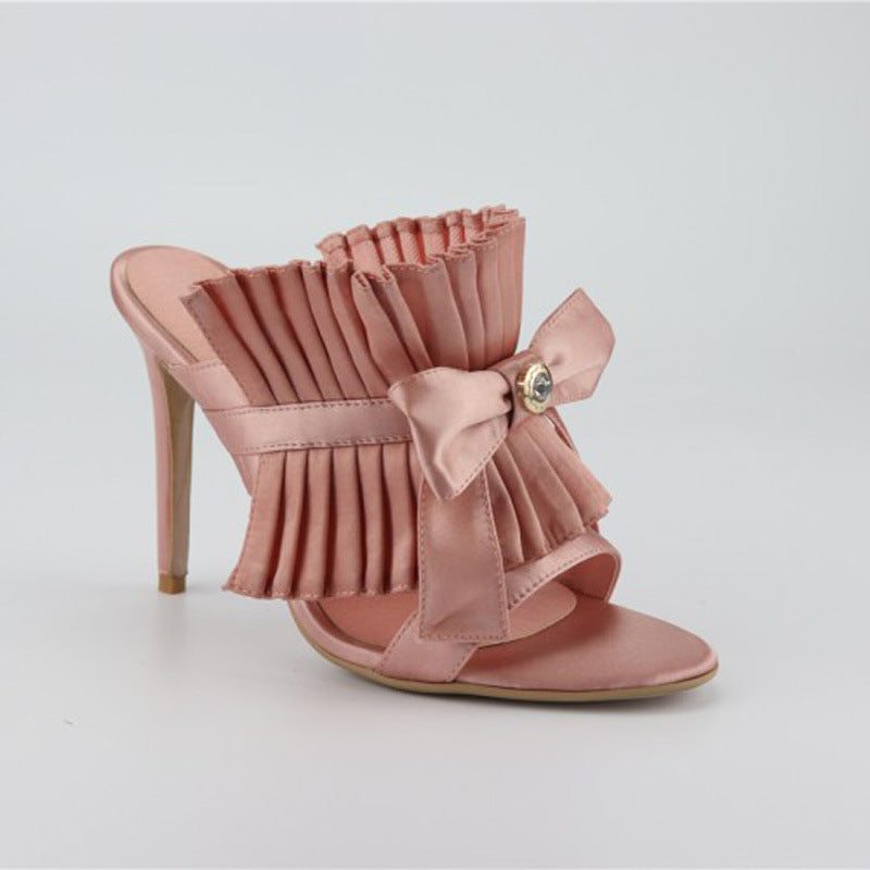 Plus Size Women's Summer Stiletto High Heel Sandals