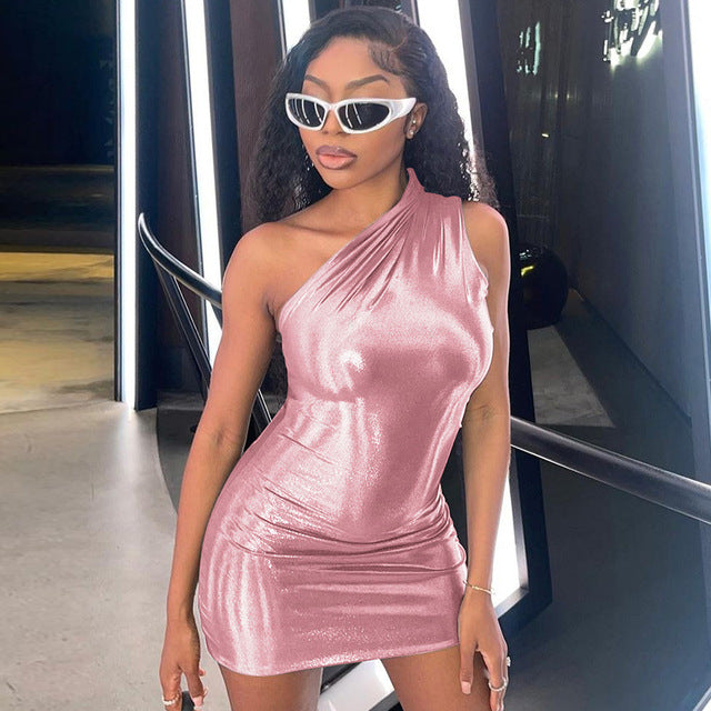 Elegant Off-Shoulder Black Bodycon Dress for Women