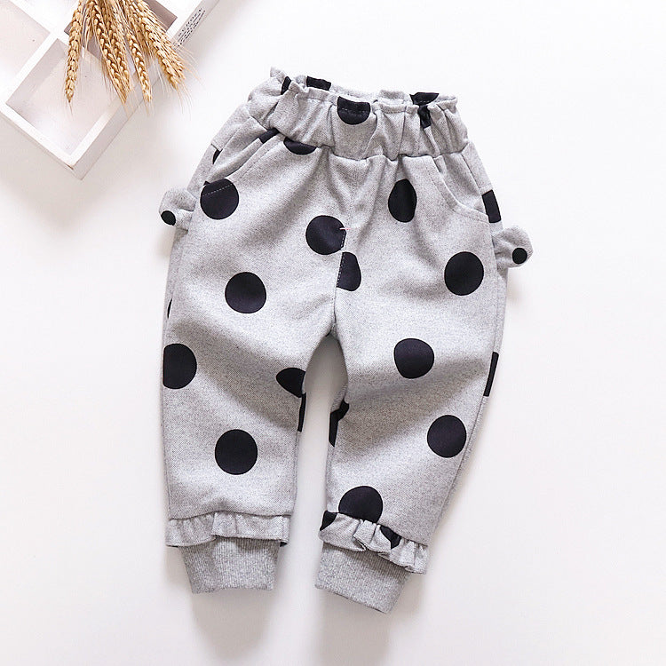 Polka Dot Trousers for Babies